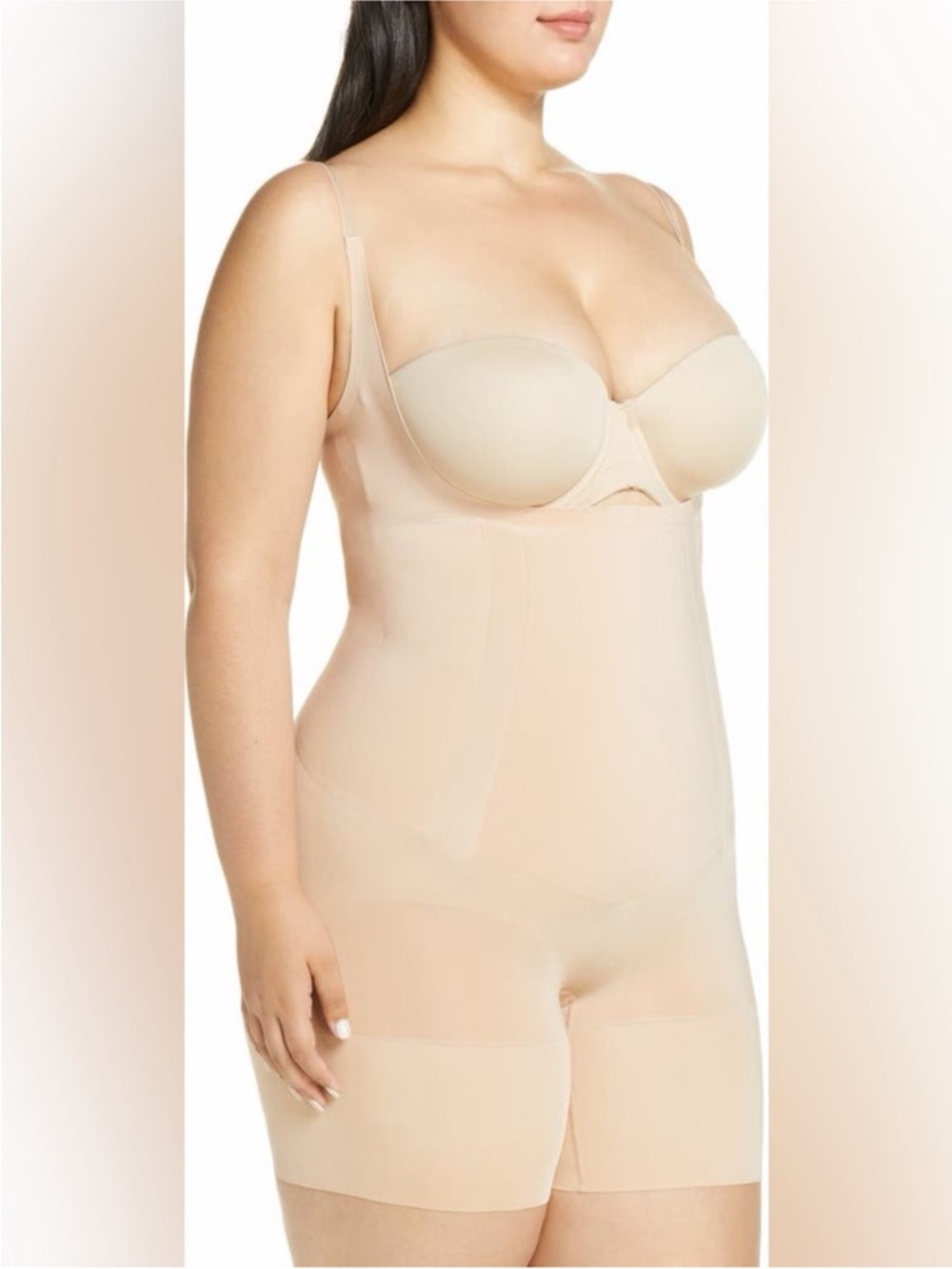 NWOT SPANX Oncore Nude Body Suit Size 3XL